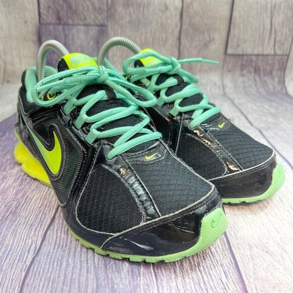 Nike Reax Women's Size 5 Shox Athletic‎ Running Sneakers Shoes 599562-004 - Picture 2 of 11